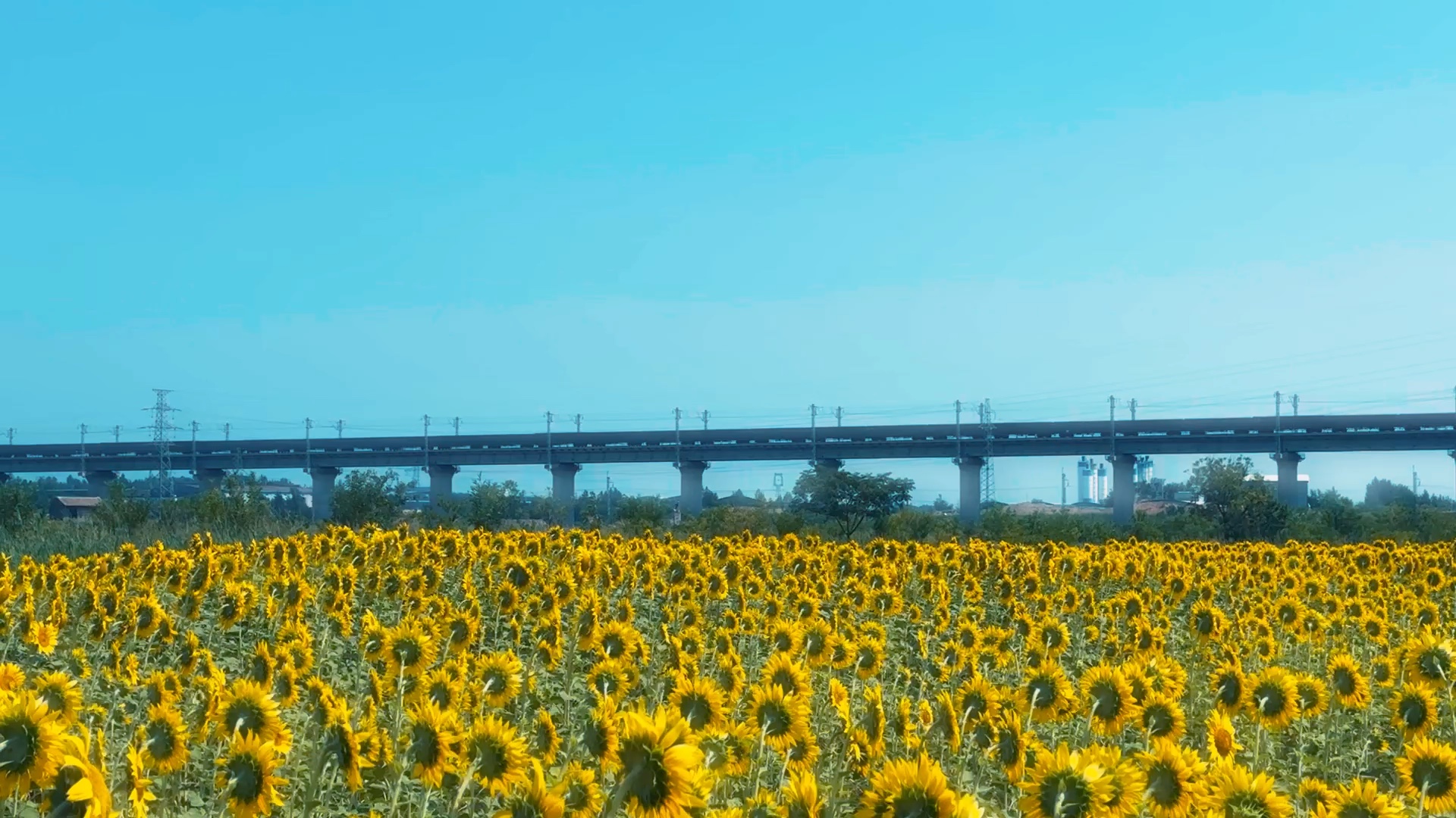 [图]中条山下硝池旁的浩吉线