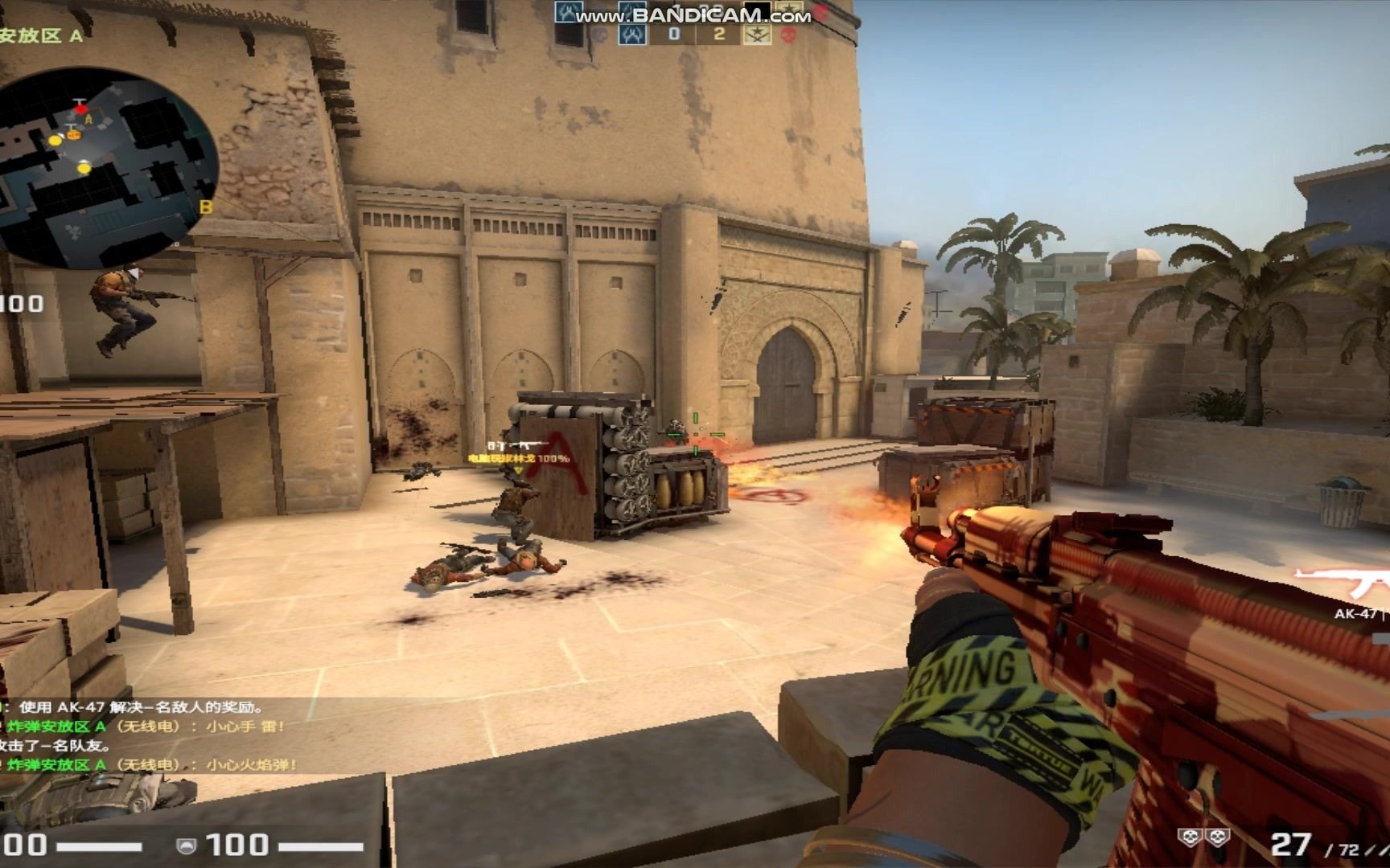 【csgo单机版】,ak-x射线看上去像是透明的一样(⊙06⊙)