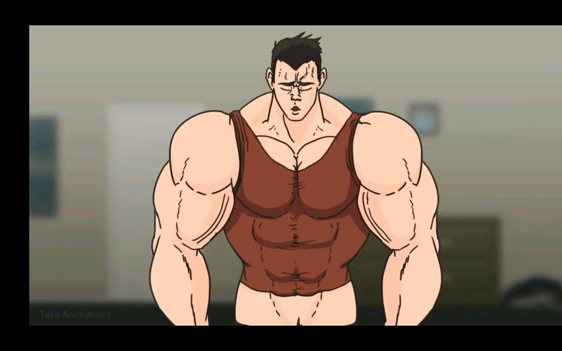 Rugby Player Muscle Growth Animation By Taka Studios