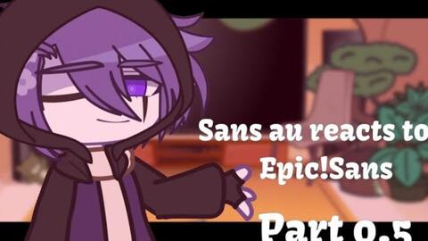 Undertale Reacts to Epic!Sans vs Delta!Sans(Gacha Club) 