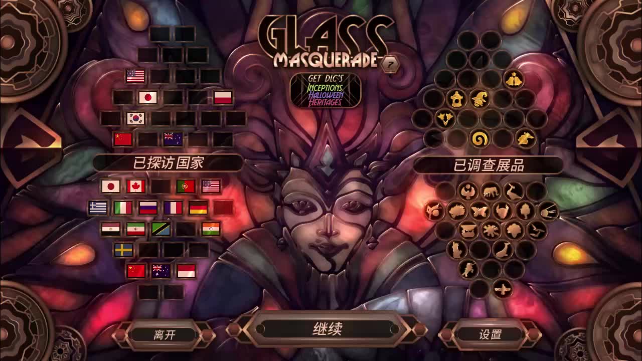 玻璃假面舞會(glass masquerade)馬達加斯加 