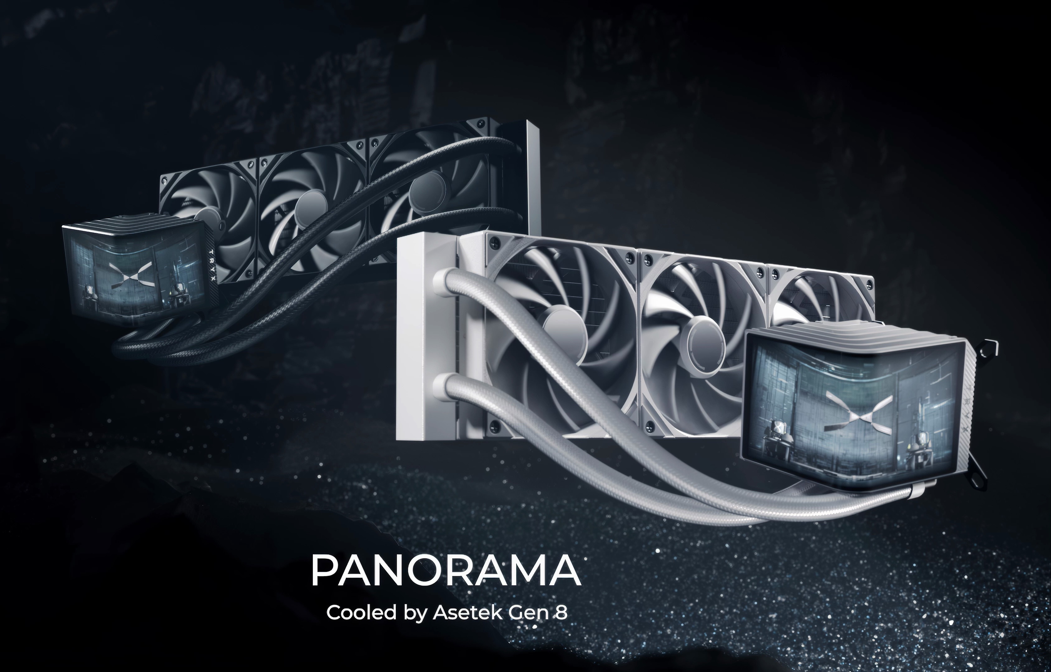 tryx全球首款曲面屏水冷——panorama 展域