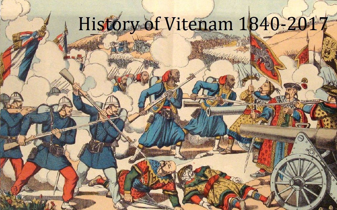 【历史地图】越南近现代史