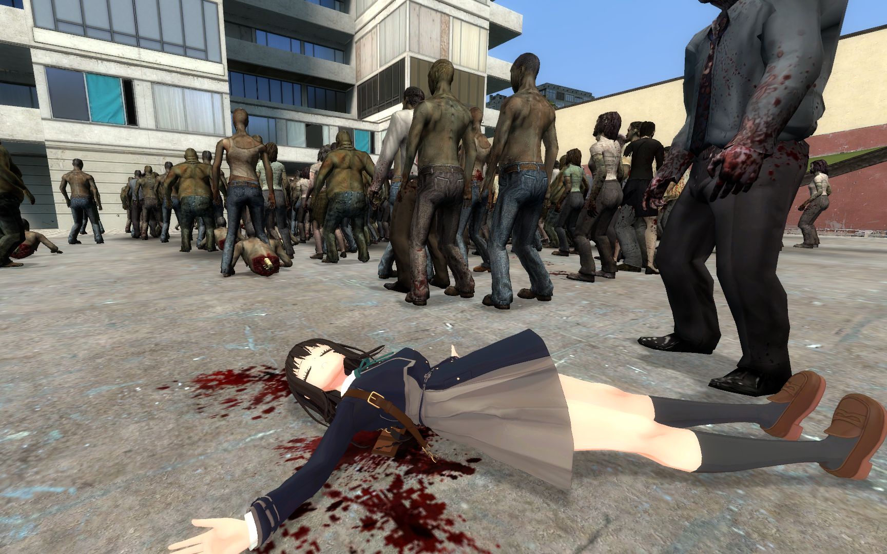 【Gmod】模组推荐:Unity免费商城素材僵尸GMOD