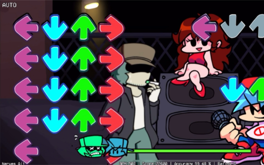 fnf 但garcello想让bf变成幽灵