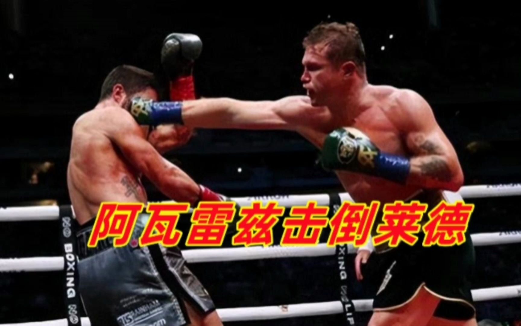 阿瓦雷兹重拳击倒莱德!裁判却未读秒