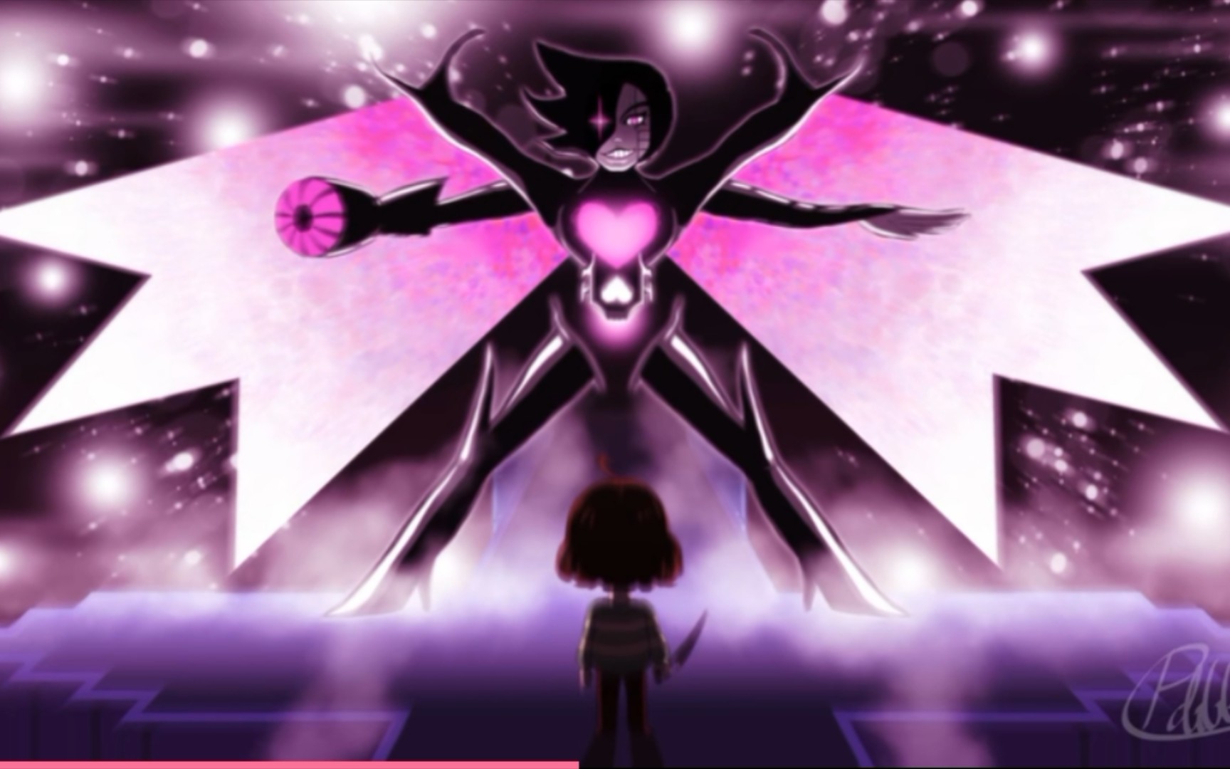 传说之下人物介绍--马婷婷(哦,不对,是镁塔顿)_undertale传说之下