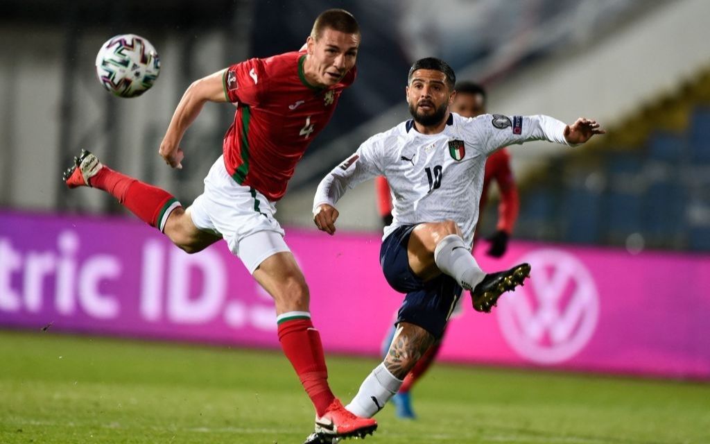 2022世界杯欧洲区预选赛小组赛第2轮保加利亚vs意大利全场集锦