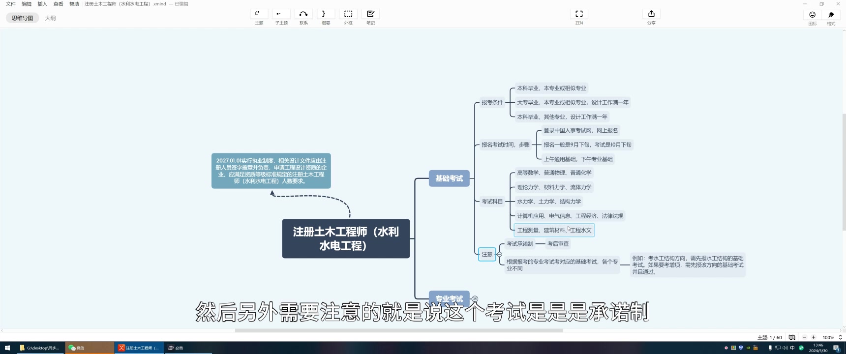 注册土木工程师(水利水电)考试时间流程哔哩哔哩bilibili