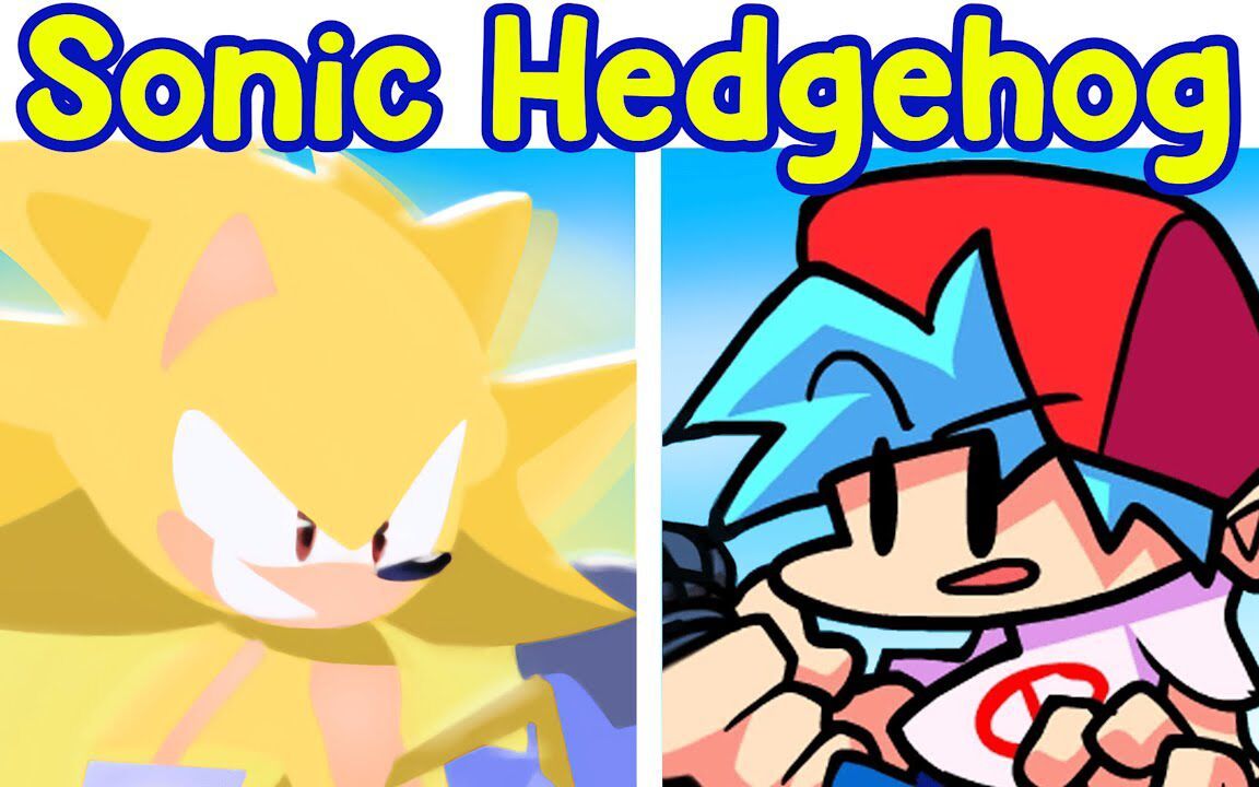 [图]FNF优质模组 Friday Night Funkin' Sonic The Hedgehog HEDGEHOG WEEK