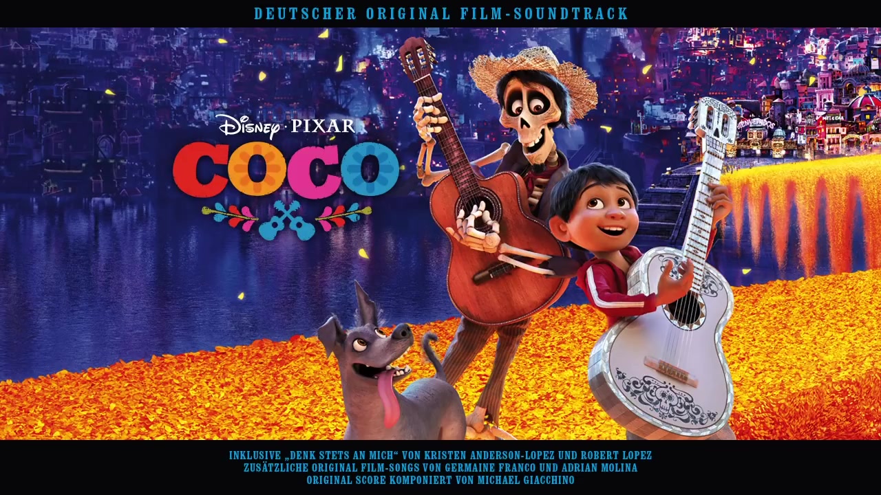 [图]【德语翻唱】《寻梦环游记/COCO》主题曲插曲【8首合集】