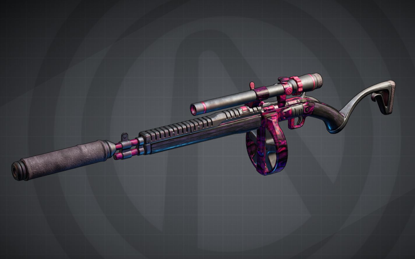 【无主之地3】雅各布斯传奇突击步枪屠杀之井 贝卡(分裂弹片)