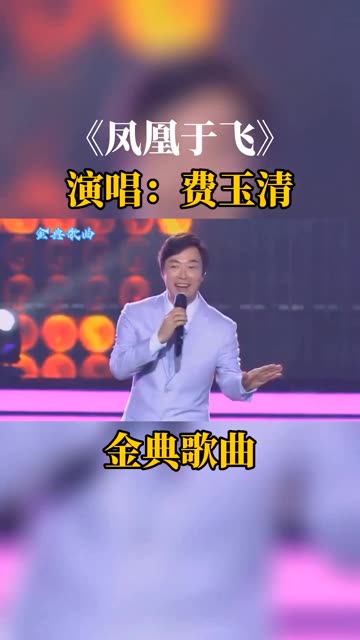 《凤凰于飞》演唱:费玉清哔哩哔哩bilibili