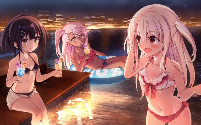 【厨力放出】泳装伊莉雅满羁绊纪念_手机游戏热门视频