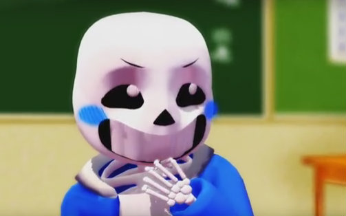 【mmd】sans:你可以问我个问题了