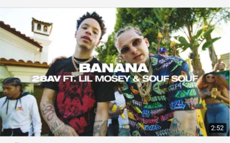 【M/V】28AV  Banana(Ft.Lil Mosey,Souf Souf)哔哩哔哩bilibili