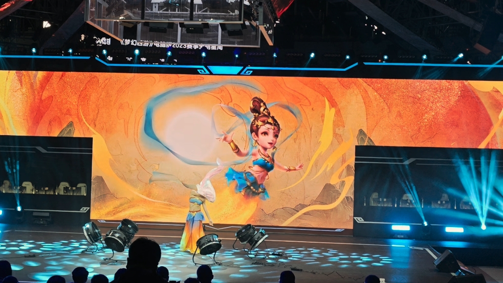 梦幻西游可爱舞天姬小姐姐跳舞