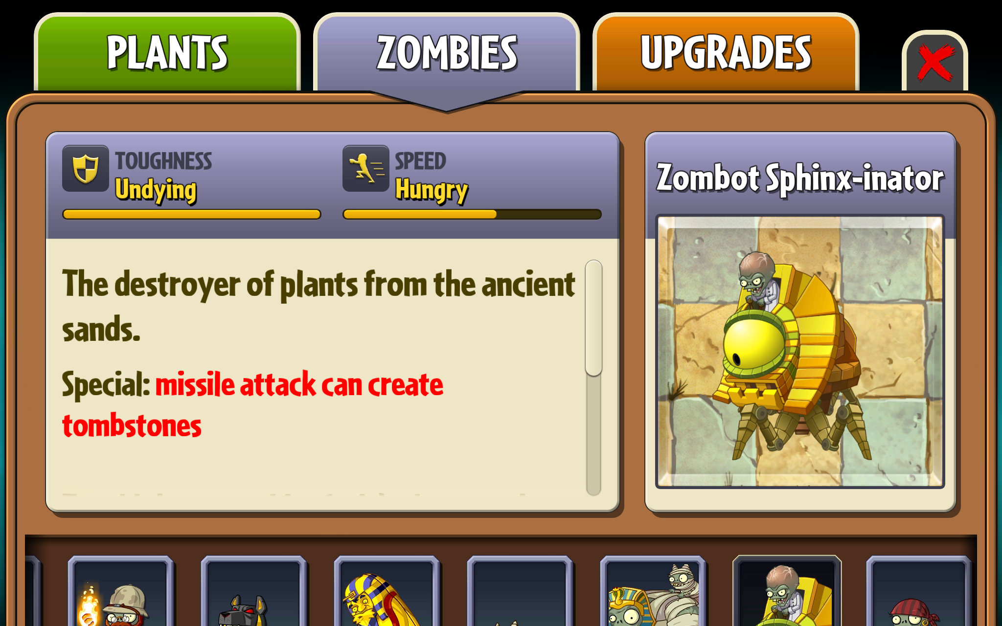 【植物大战僵尸2】神秘埃及大boss:僵尸博士!