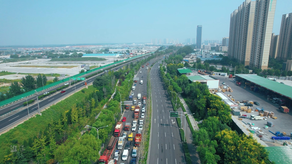 济南市二环北路美丽街景