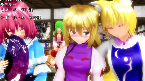 東方mmd I先代巫女編 過去編 M Vmd紙芝居 1 5 哔哩哔哩 Bilibili