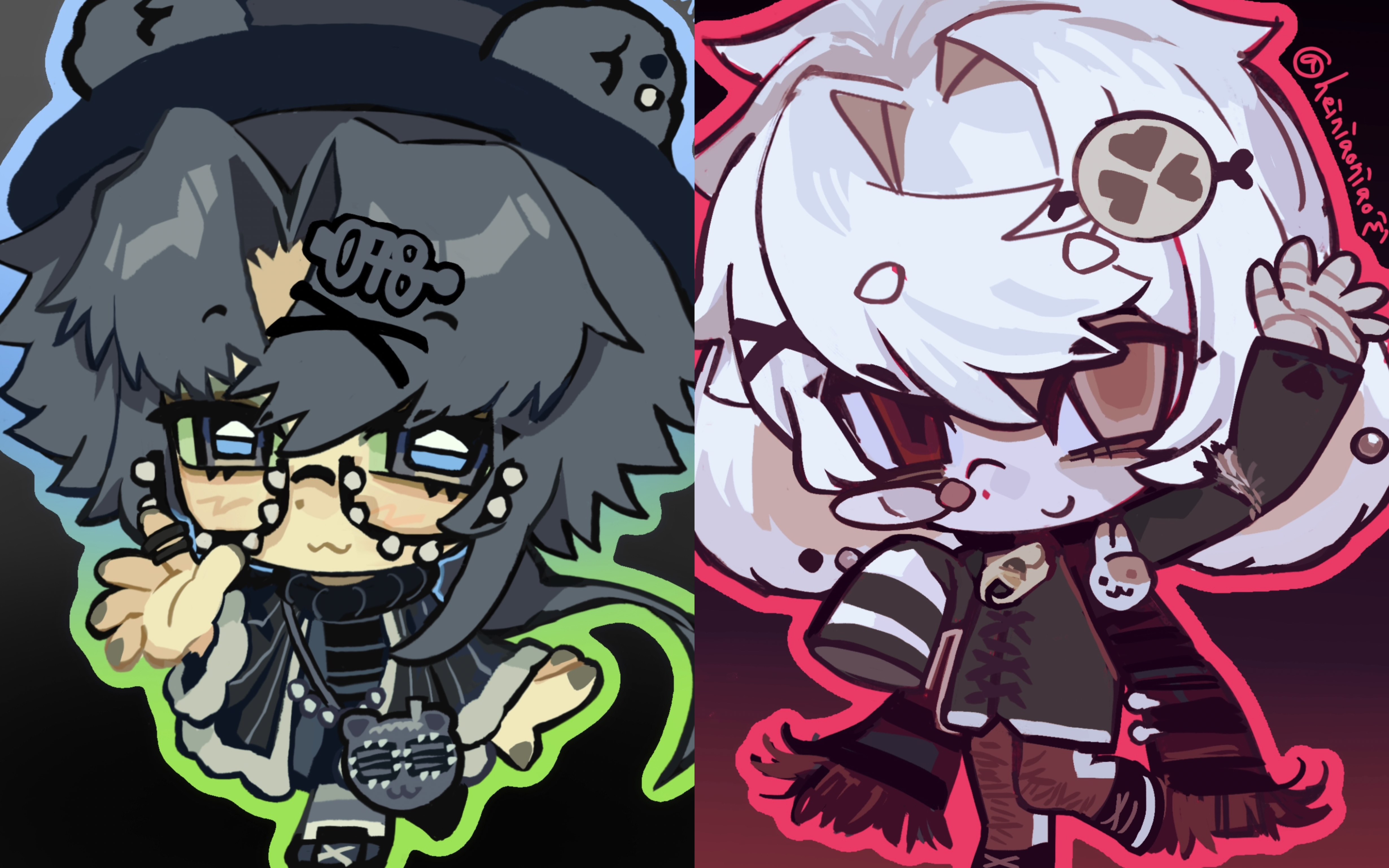 【procreate】【绘画过程】失踪人口回归