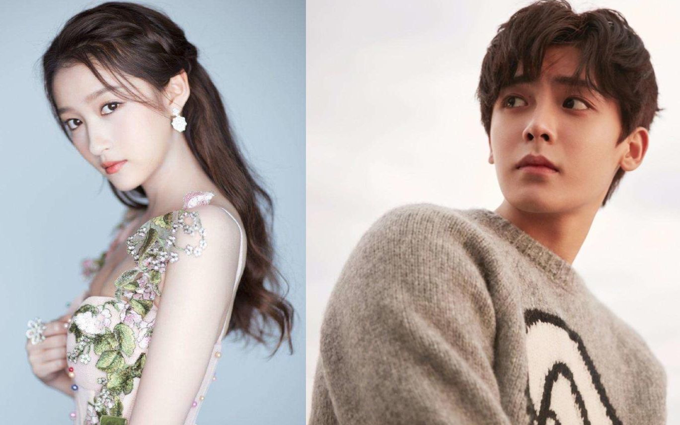 关晓彤搭档"小鹿晗"侯明昊拍戏,古装新娘造型曝光,男帅女美!