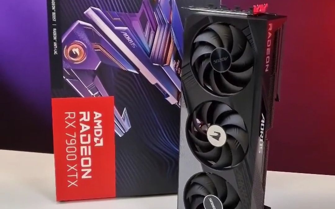 技嘉AORUS RX 7900 XTX ELITE开箱!旗舰型号就是霸气侧漏哔哩哔哩bilibili