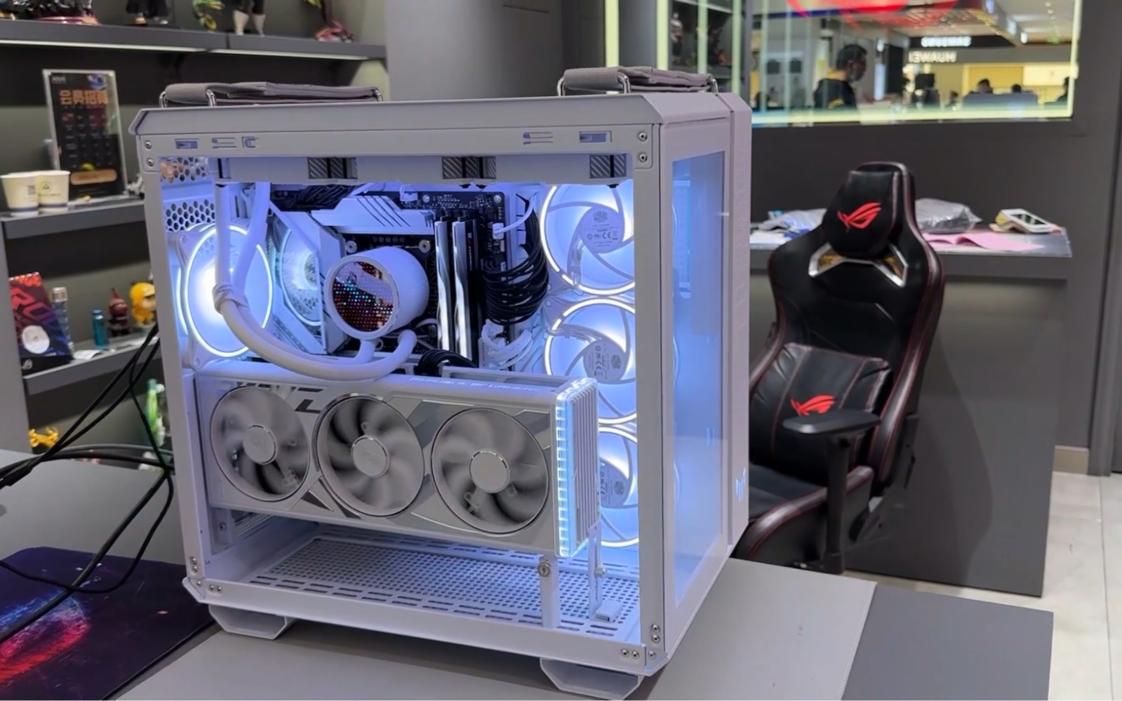 rog 4080猛禽全家桶 纯白海景房