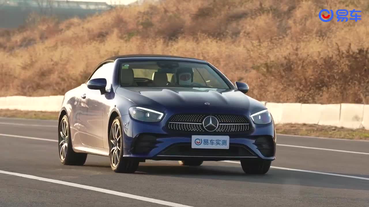 奔驰e级(进口) 制动测试