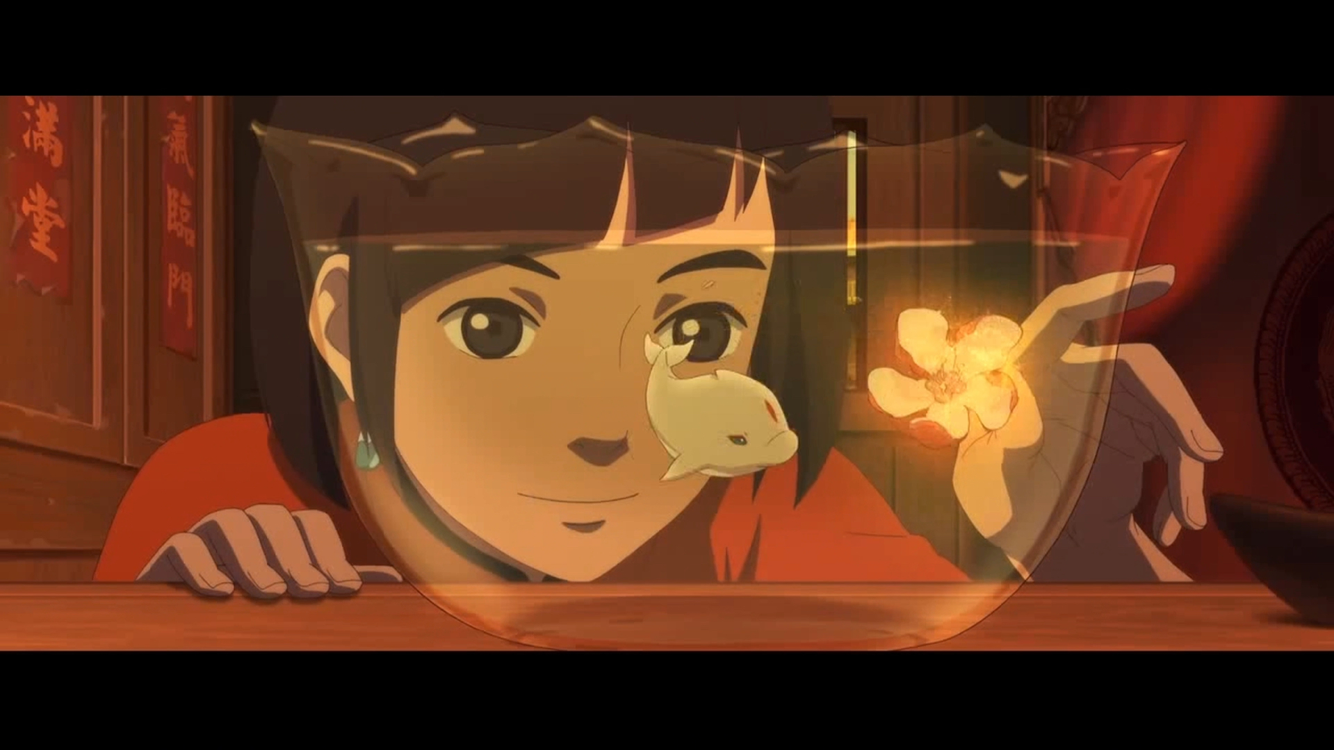 配音第一集《大鱼海棠》椿与秋给鲲取名——从今以后你的名字就叫做