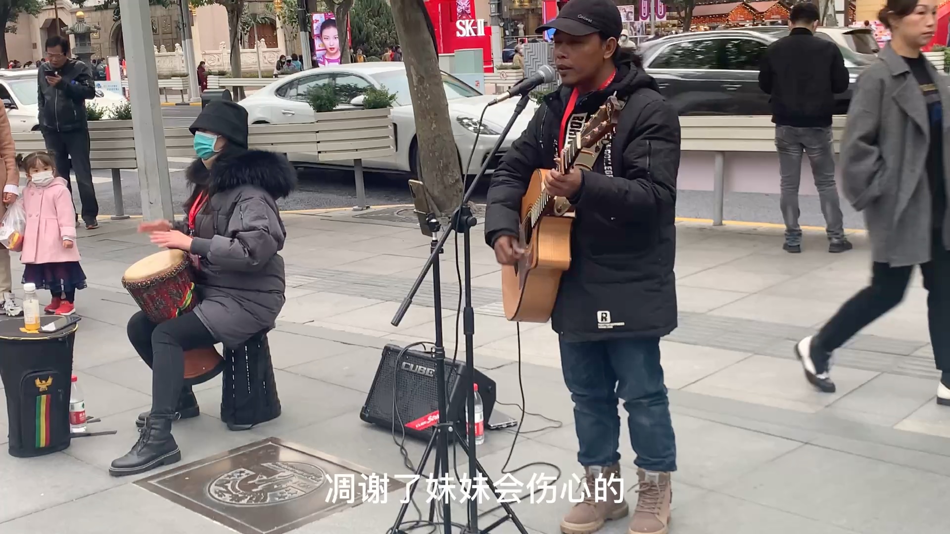 [图]pop《山风一样自由》鉴赏：上海著名街头音乐人@黑子演唱！