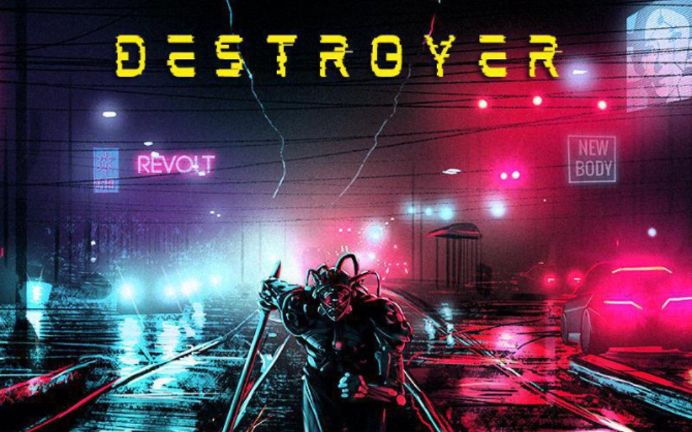 [图]新单曲《DESTROYER》赛博朋克风格