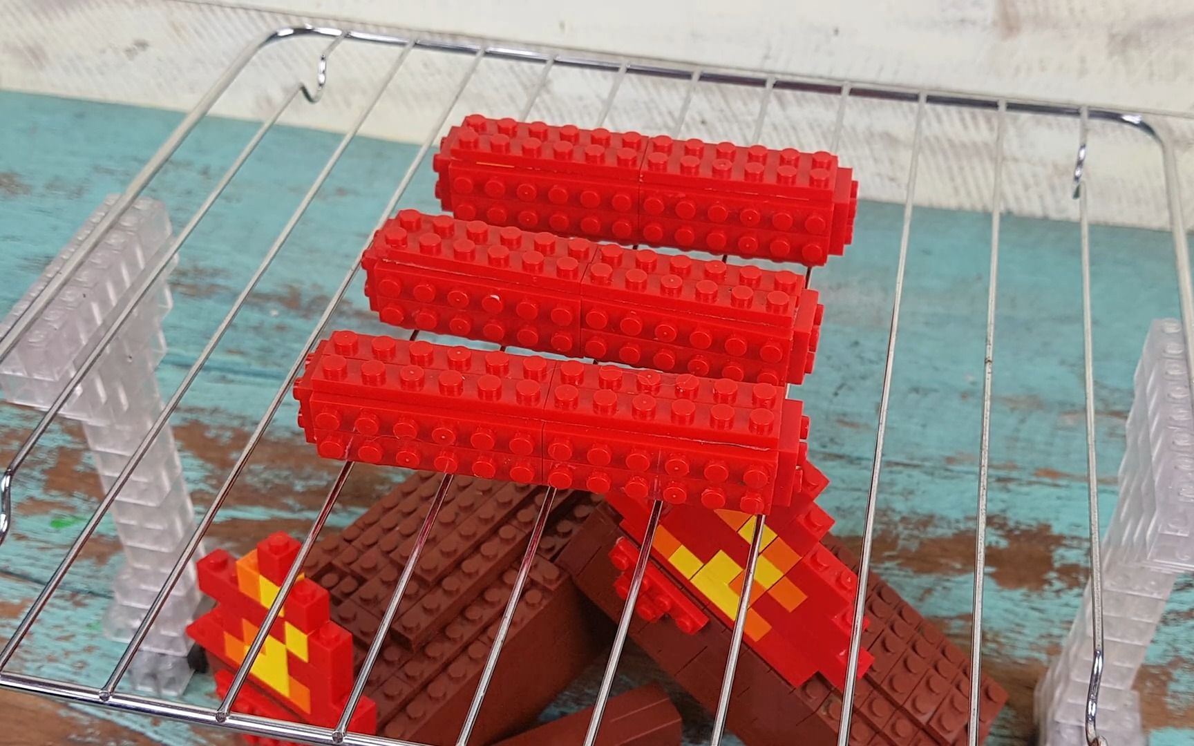 【解压美食】制作不一样的乐高热狗