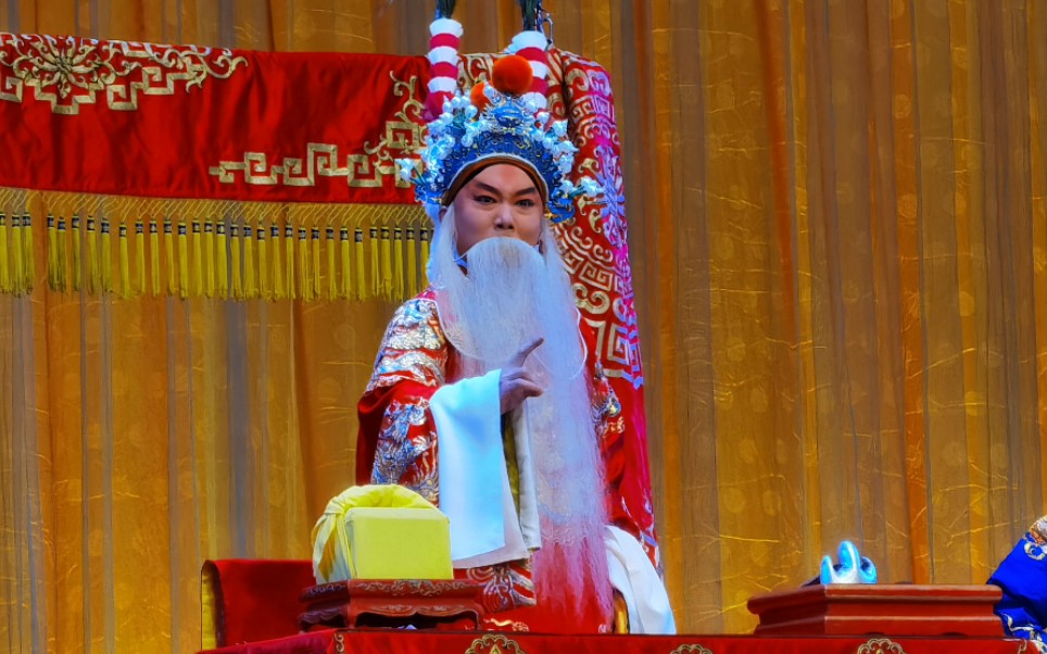 京剧《珠帘寨》"贤弟抬头来观瞧"数太保选段(程亮饰李克用,刘耀庭饰程