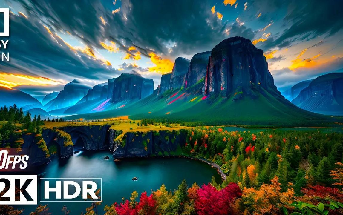 【转8k】令人惊叹的美景 breathtaking landscape 12k hdr