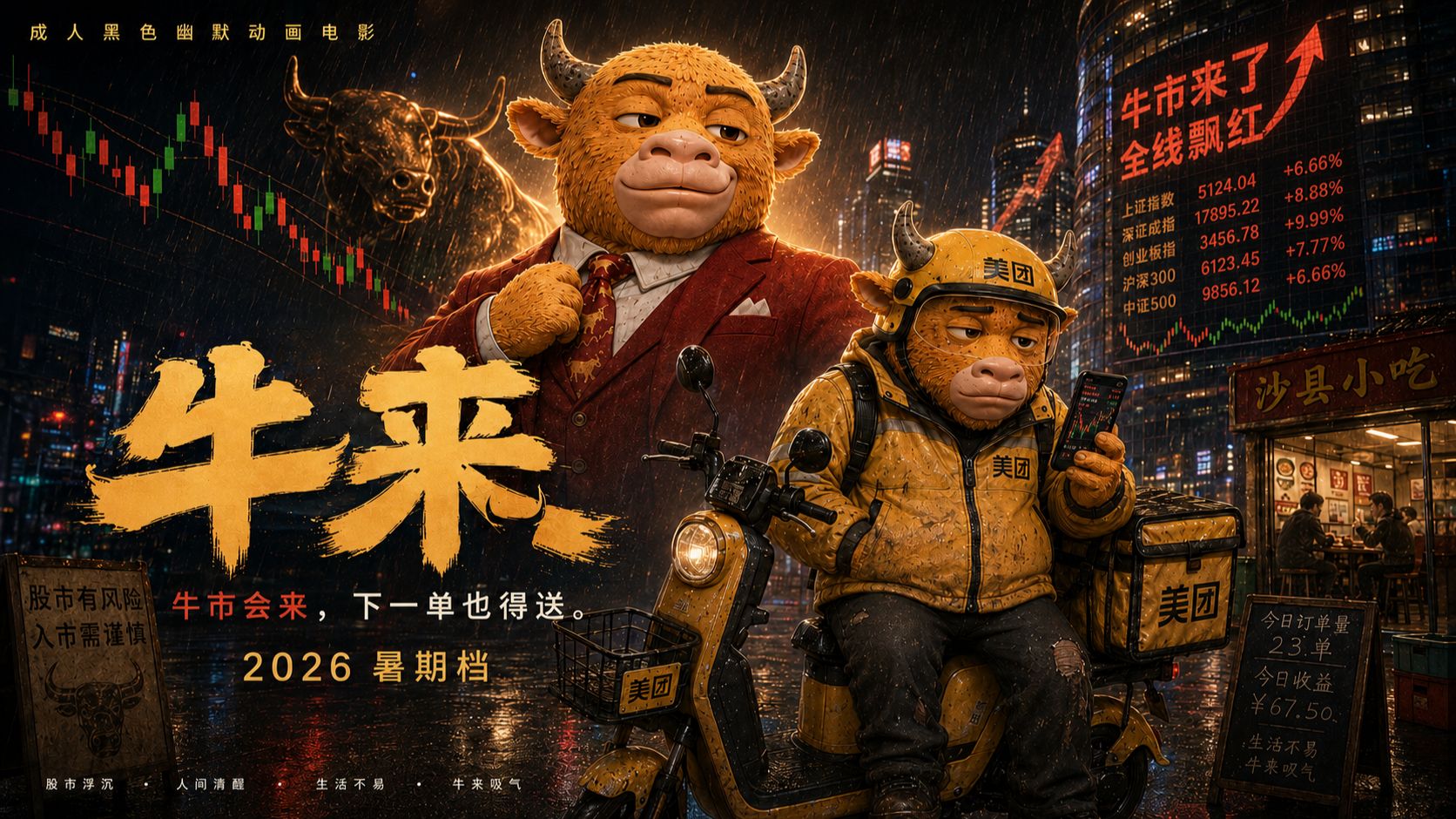 紧急更新《牛来》