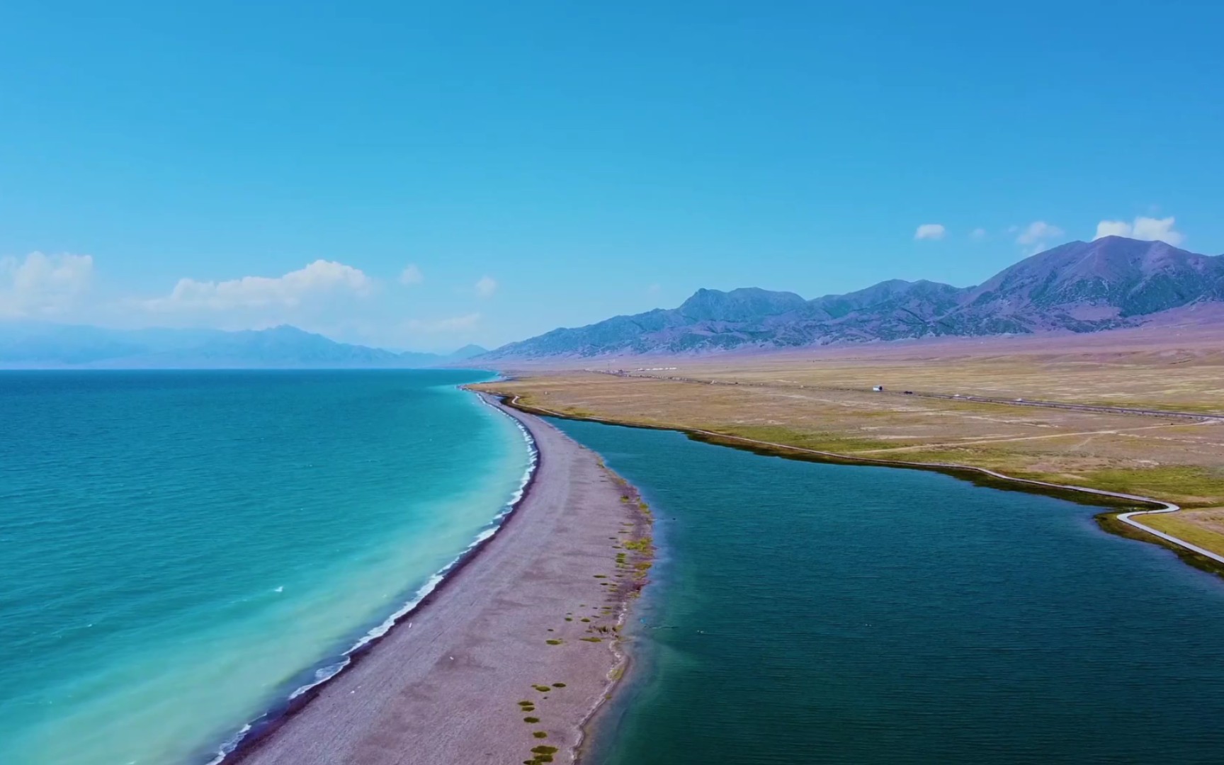 新疆航拍合集之伊昭公路赛里木湖