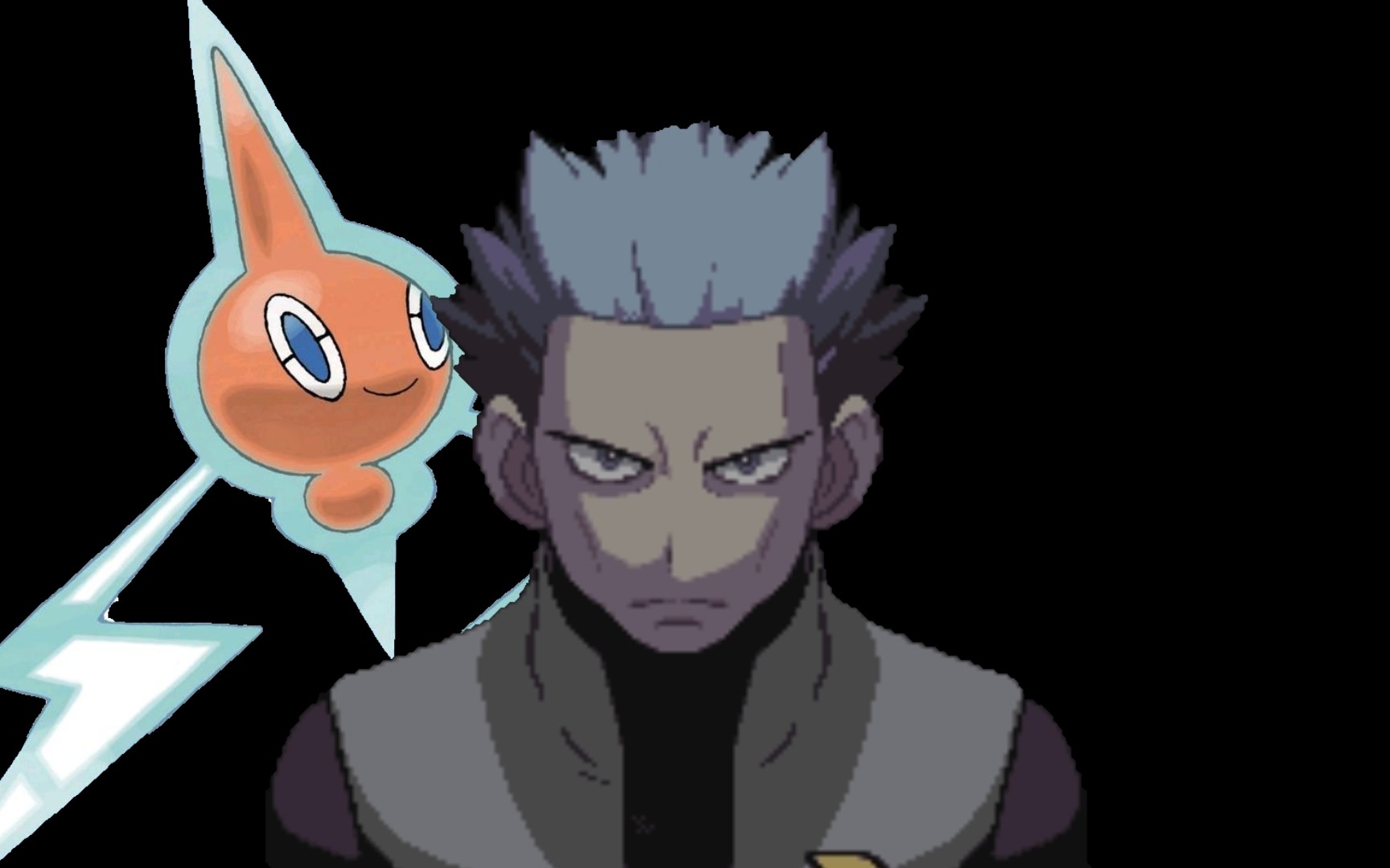 《宝可梦白金》森之洋馆,洛托姆与赤日