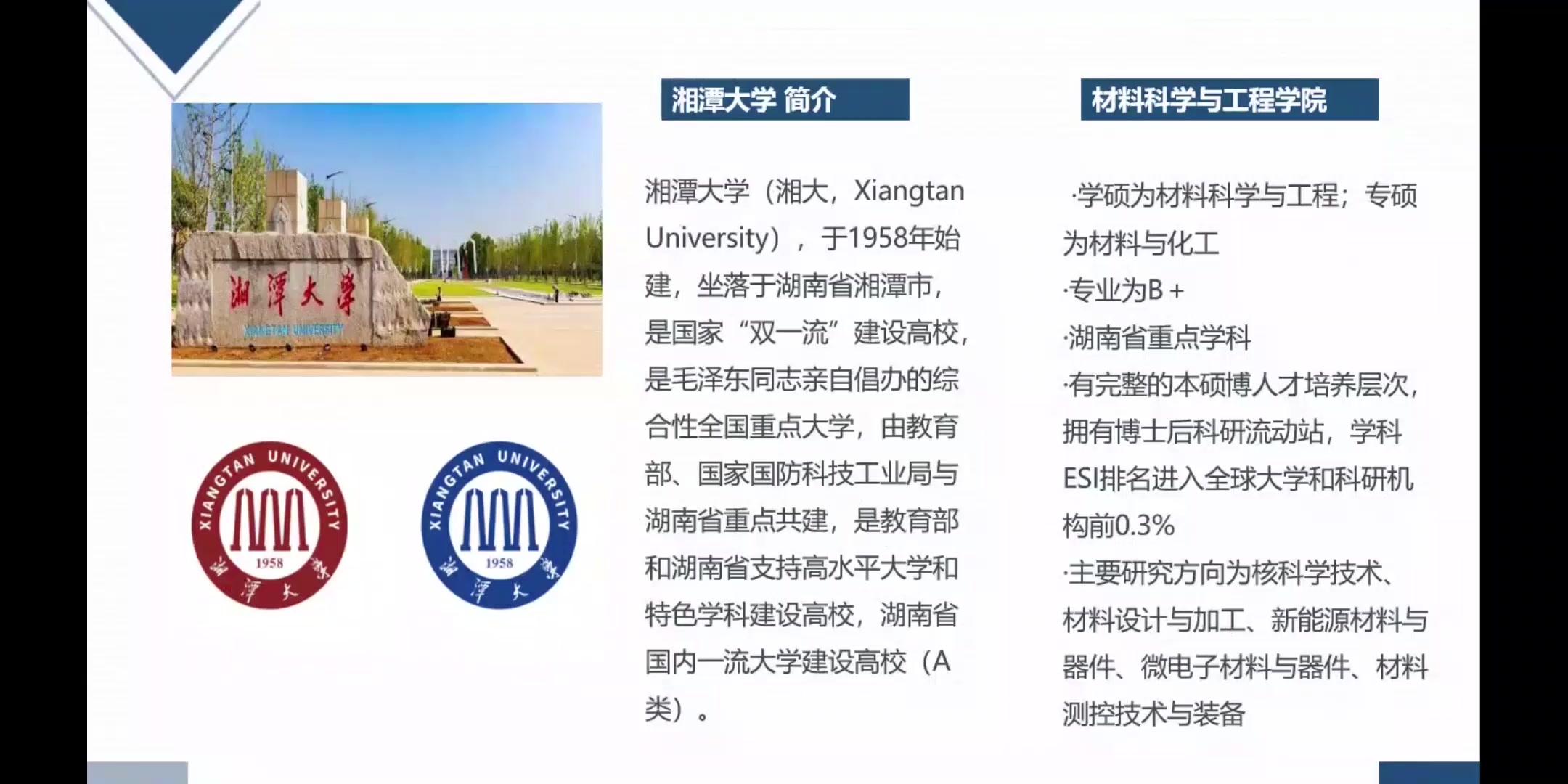 湘潭大学(湘大)826材料科学基础导学课哔哩哔哩bilibili