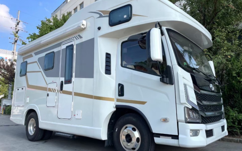 刚满月的跃进h500轻卡房车,主打就是嘎嘎新