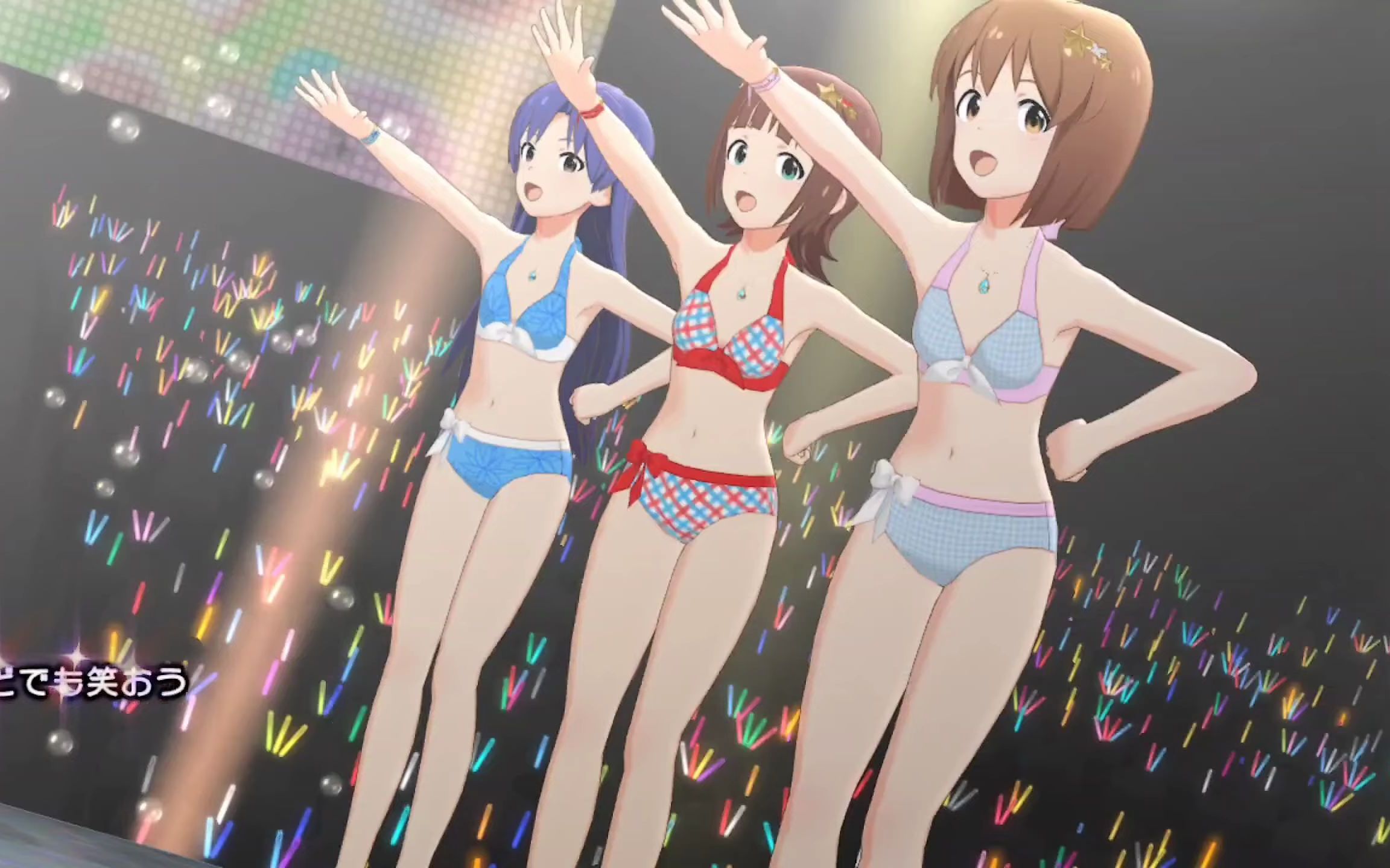 水着 何度でも笑おう 春香 千早 雪步【mltd】