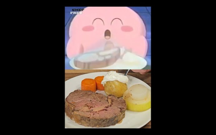 Kirby's Pot Roast vs Chef Hatchet's Hawaiian Pizza Fusion!哔哩哔哩bilibili