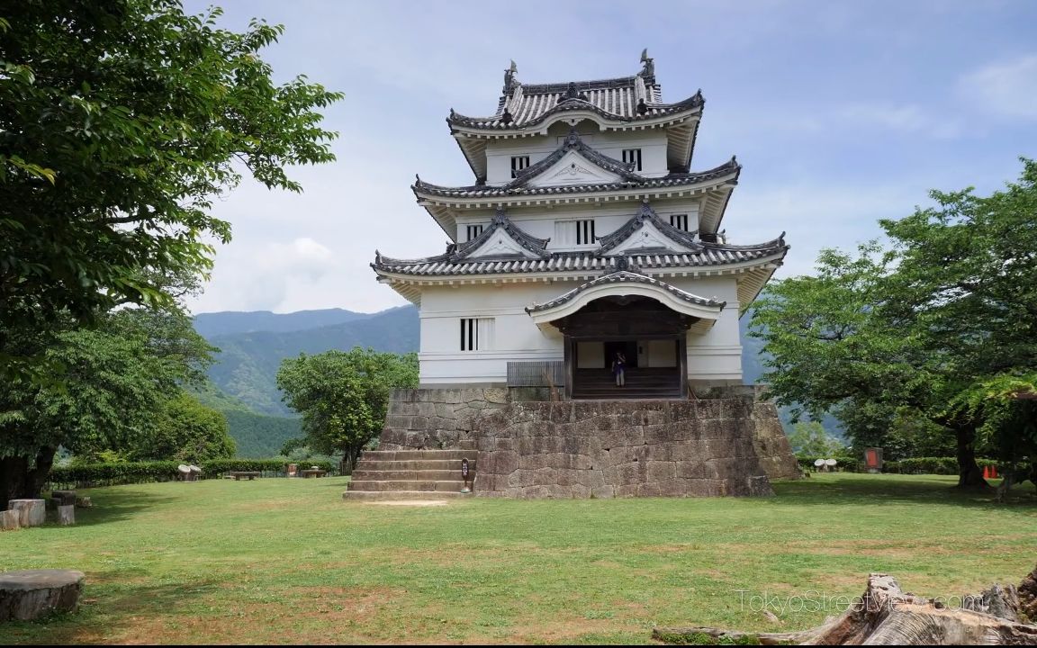 【超清日本】第一视角日本爱媛县-宇和岛城 2018.