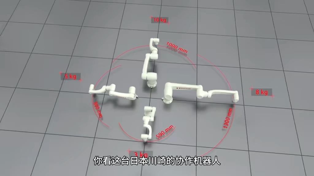 你们猜川崎这台协作机器人是找谁贴牌的?哔哩哔哩bilibili