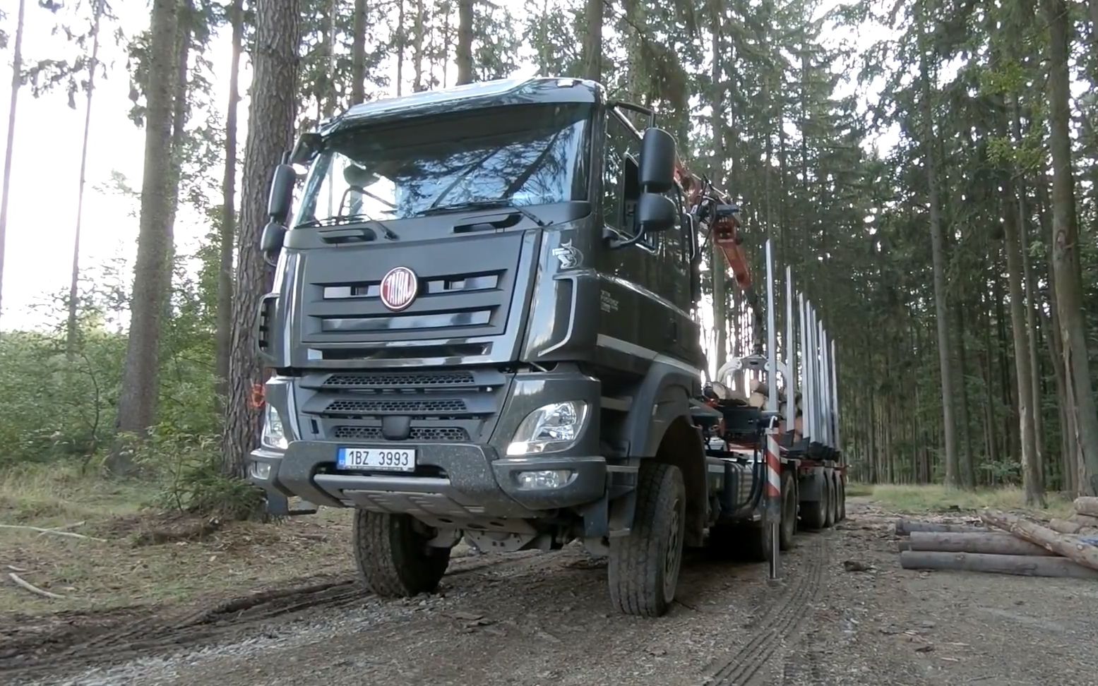 holbra太脱拉tatraphoenix2018半挂原木运输车