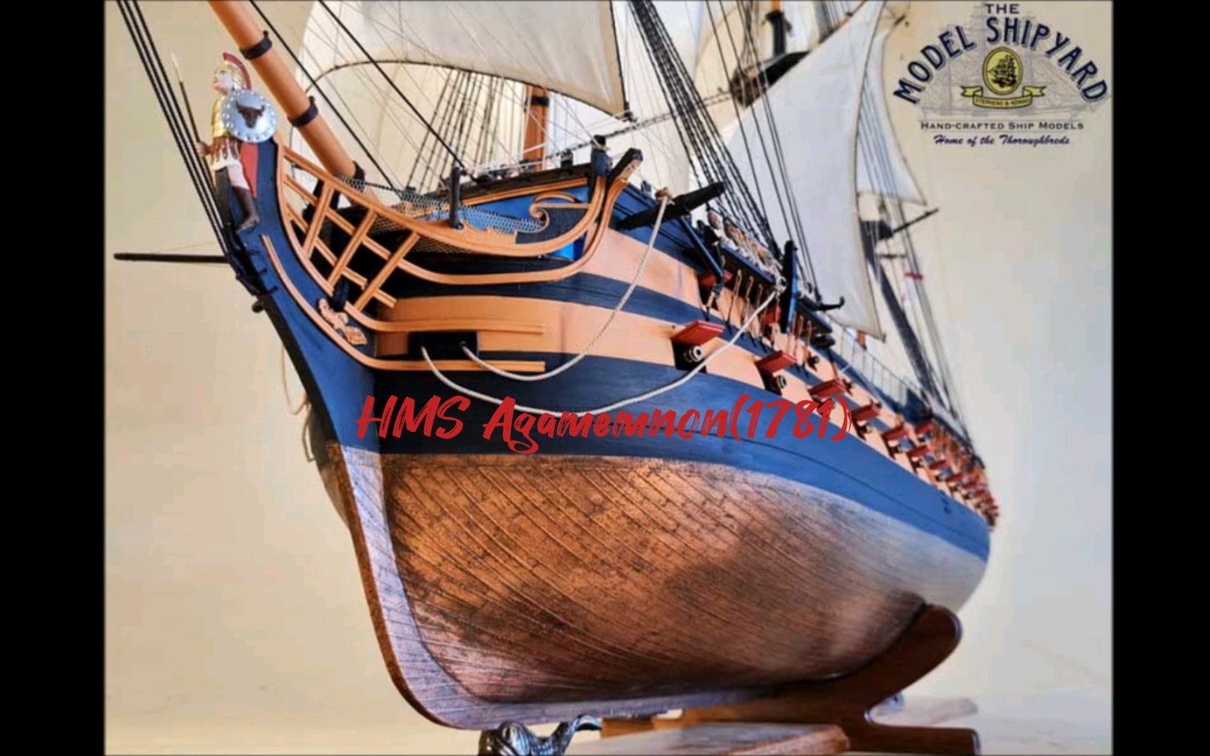 【转载-风帆模型】英国三等战列舰:阿伽门农(1781)-hms agamemnon