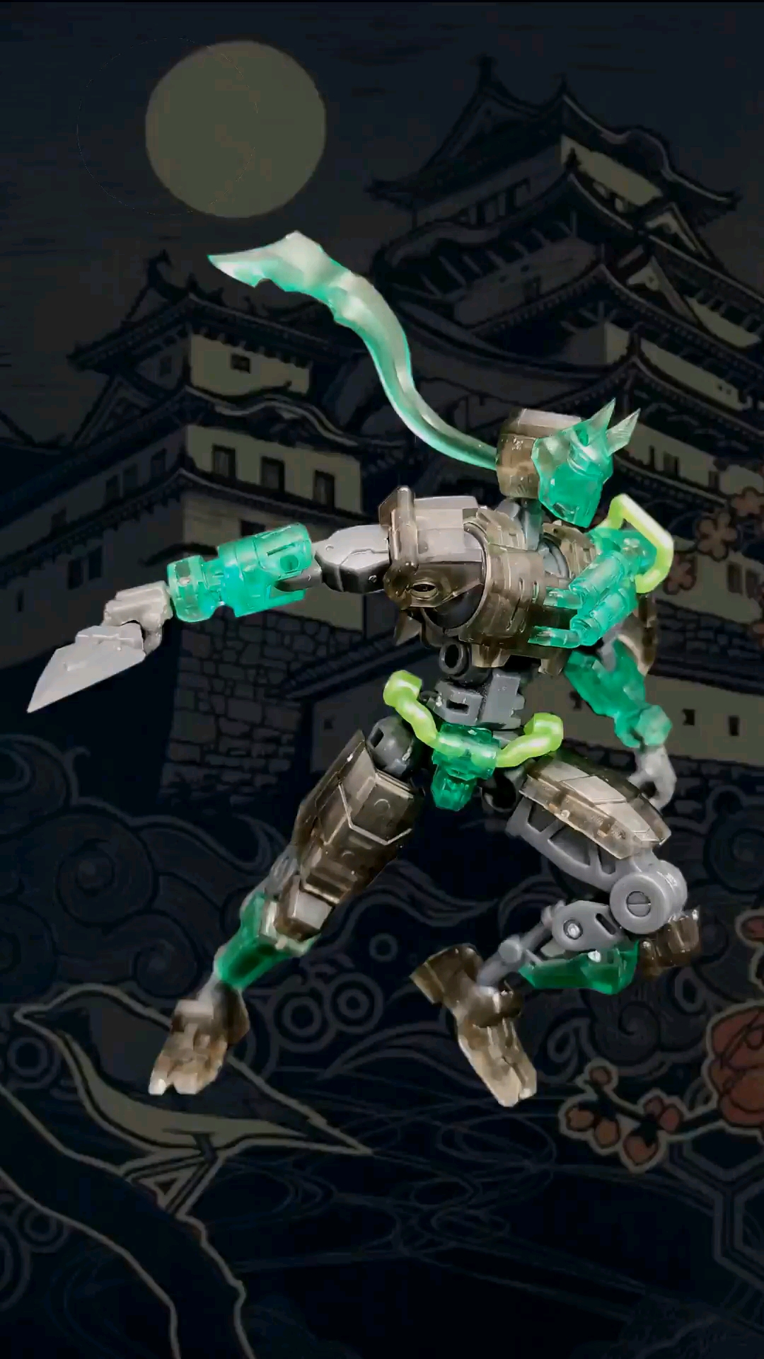 傀甲小队-焱#玩具#潮玩#模玩#网红玩具#益智玩具#忍者#科幻#机器人