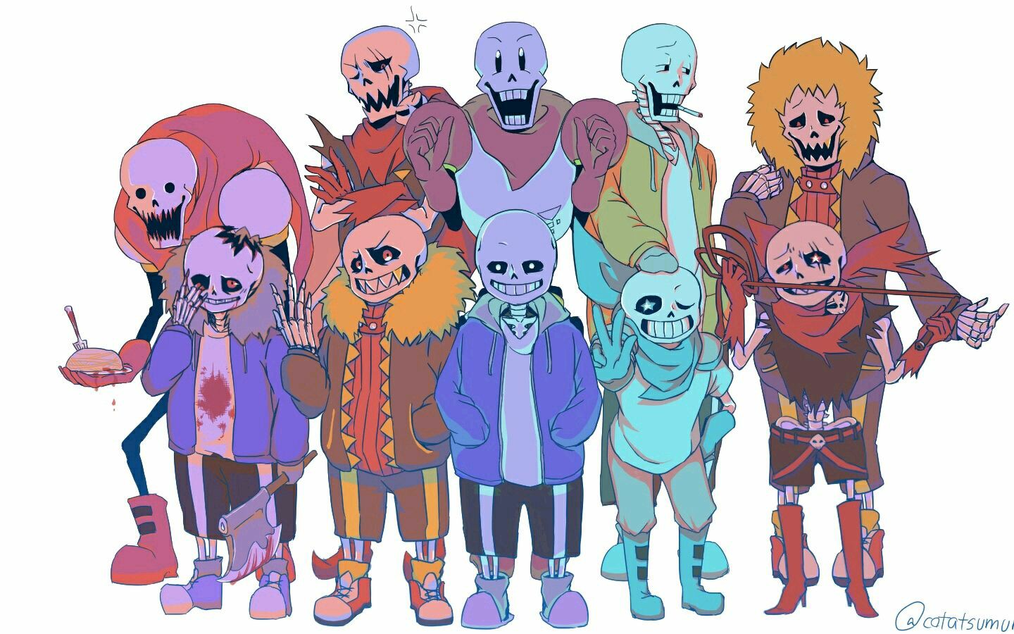 『undertale—指绘』一堆骨头献上(封面来自百度)