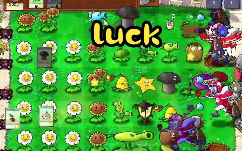 植物大战僵尸β版隐藏小游戏攻略luck