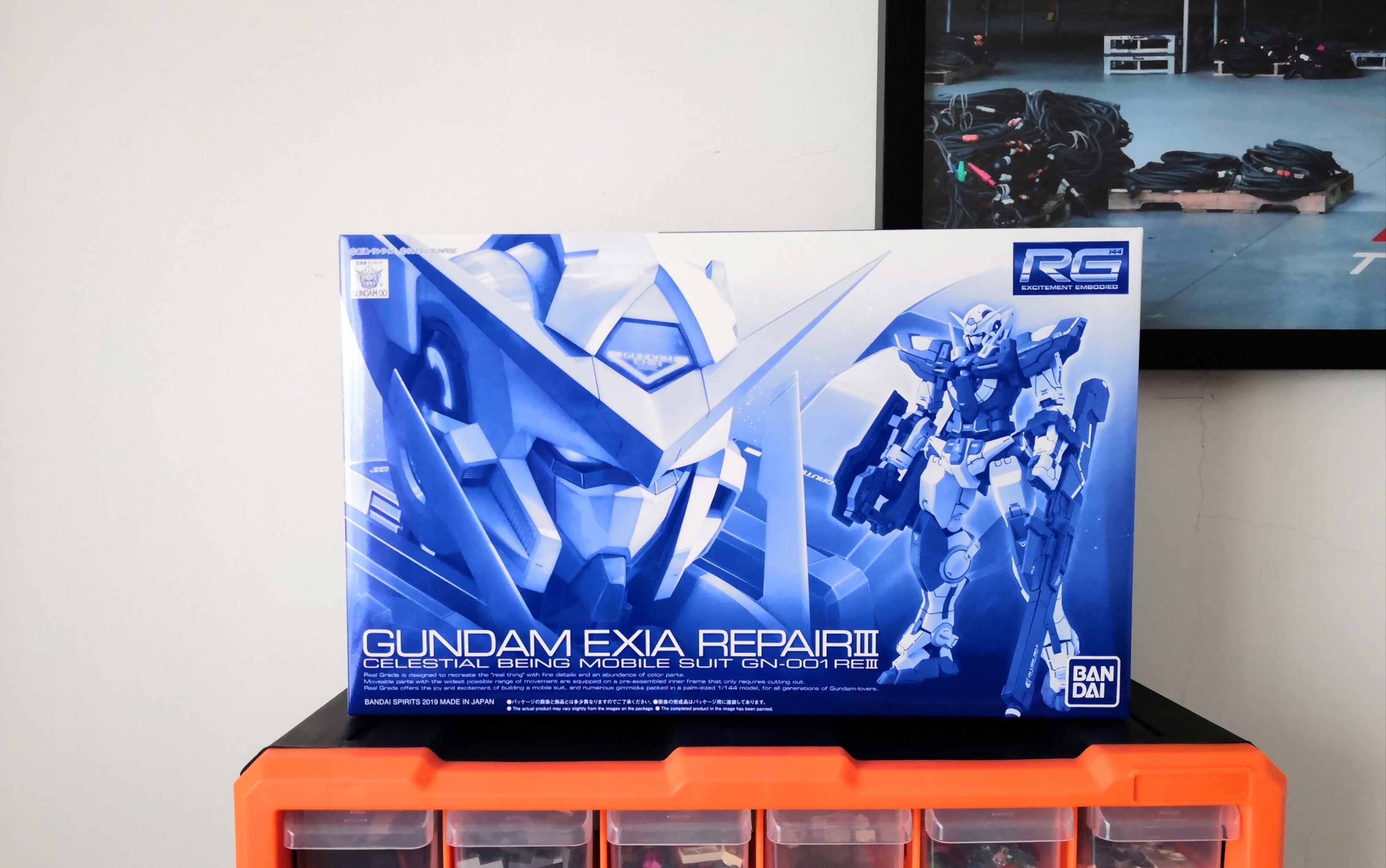 1】高达00 万代能天使repaireiii 修复型r3能天使全家福? 网络pb